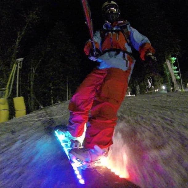 Светодиодная подсветка для сноуборда