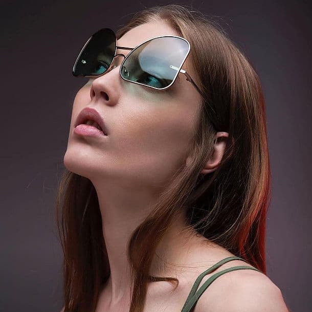 Солнцезащитные очки Aviators от FAKBYFAK X Manish Arora