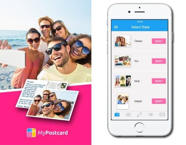 MyPostcard - создание и отправка реальных открыток