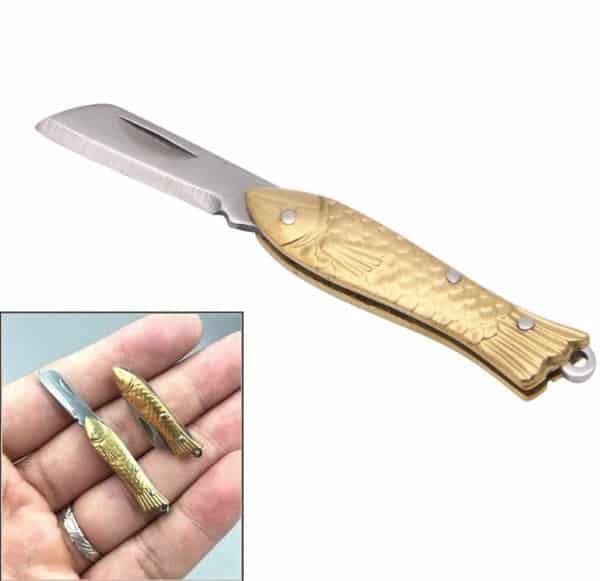 Миниатюрный складной ножик "Золотая рыбка"