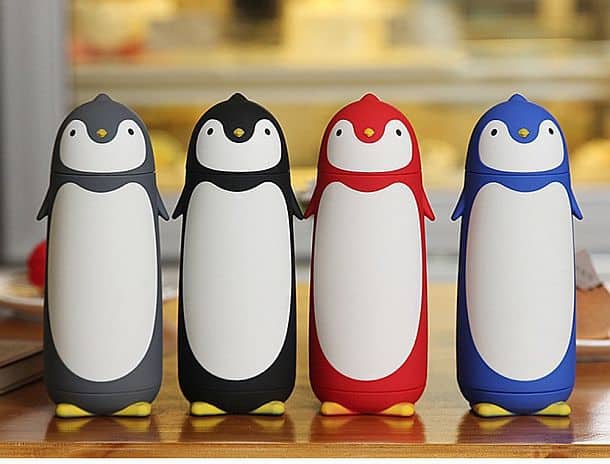 Детская бутылочка для воды в форме пингвина ChezMax