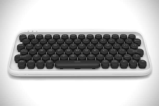 Механическая клавиатура в винтажном стиле Lofree
