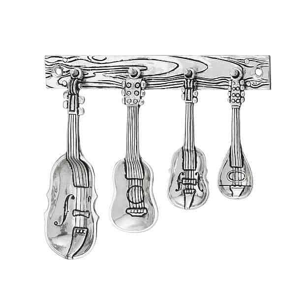 Набор мерных ложек в виде музыкальных инструментов