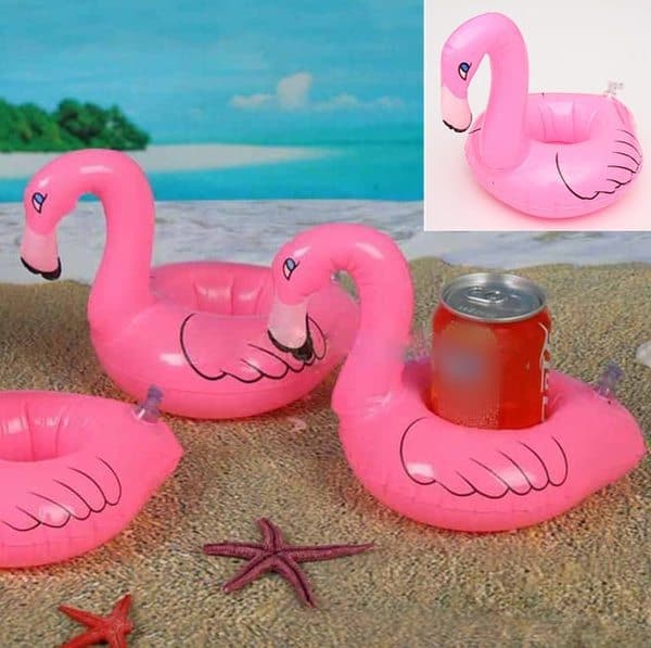 Водоплавающий держатель для стаканов "Фламинго"