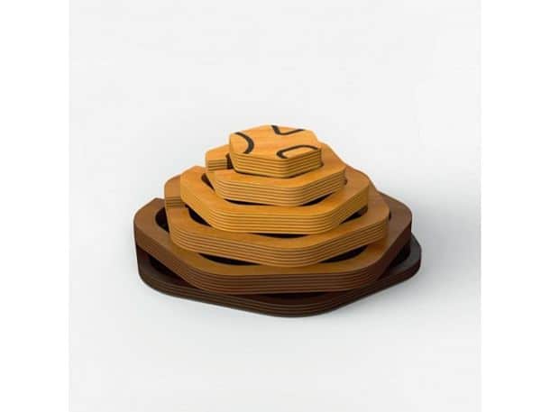 Дизайнерская деревянная головоломка Echo