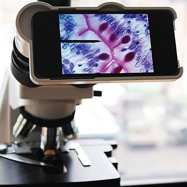 Насадка iDu LabCam на микроскоп для съемок камерой iPhone 6