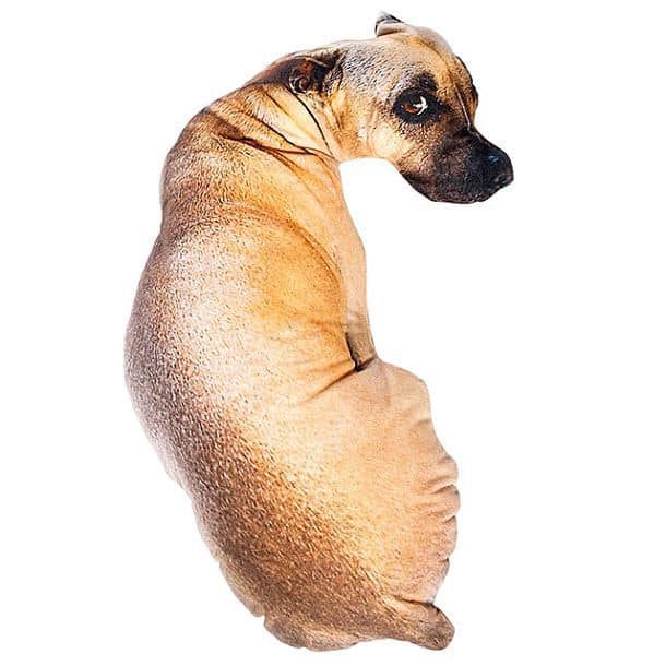 Подушка в форме собаки