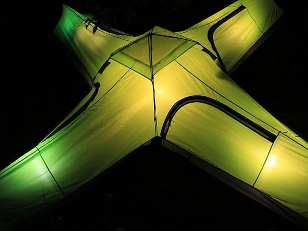 Х-образная четырехместная палатка Doppelganger Crazy X Tent