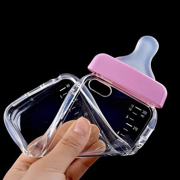Чехол для iPhone 5-5S в форме детской бутылочки