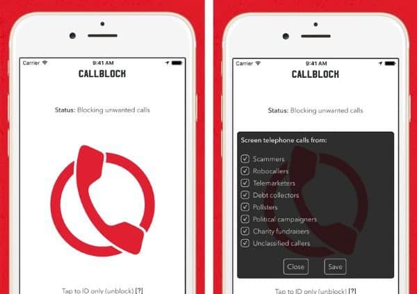 Callblock - блокировщик звонков от коллекторов и рекламщиков