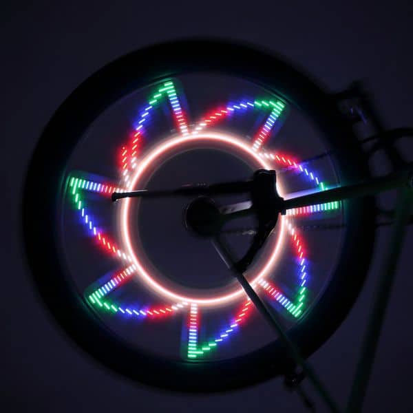 LED-панель для украшения велосипедных колёс