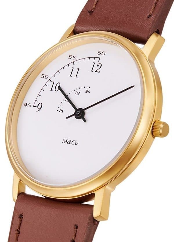Наручные часы с циферблатом в виде куска пирога от M&Co