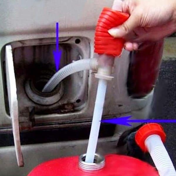 Ручной насос для откачки бензина из бака