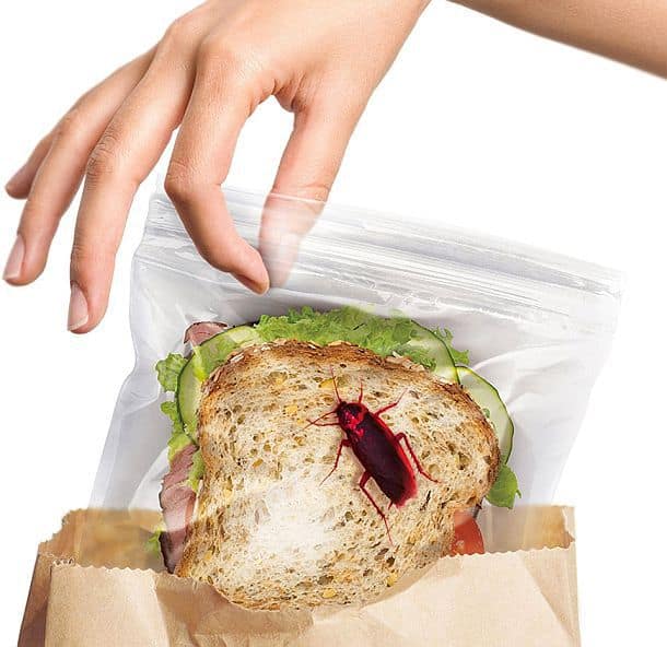 Пластиковые зип-пакеты для сэндвичей LunchBugs