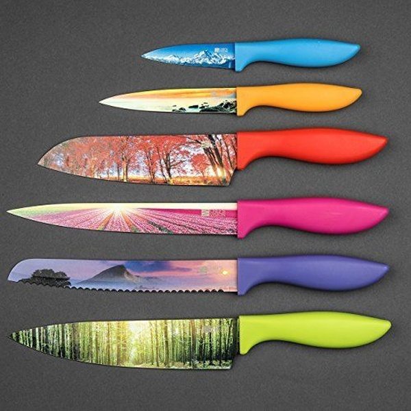 Набор пейзажных кухонных ножей от Chef's Vision