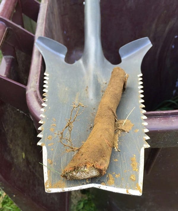 Садовая лопата для откапывания корней Radius