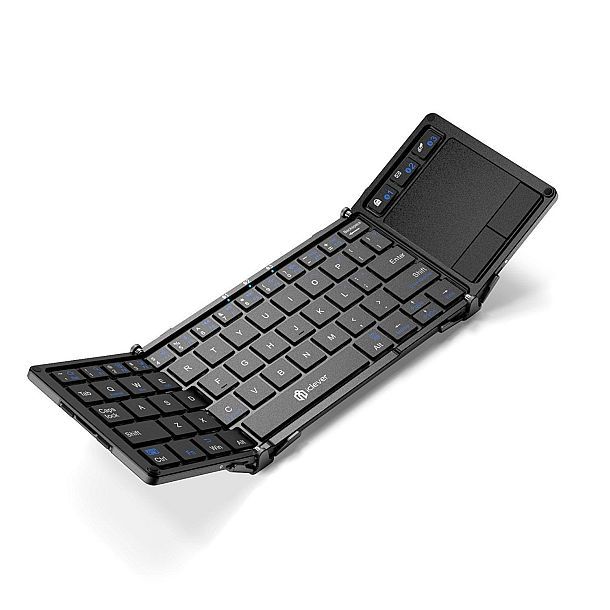 Беспроводная компактная клавиатура iClever Tri-Folding