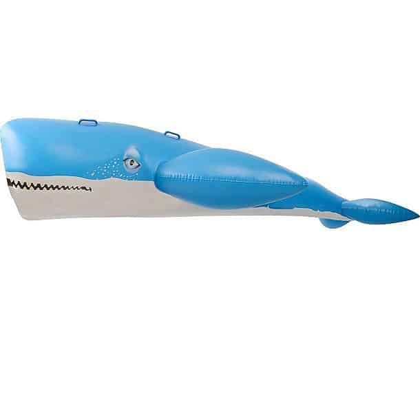 Гигантский надувной синий кит для плавания в бассейнах