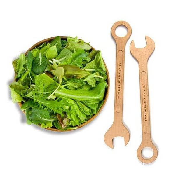 Комплект для перемешивания салатов в виде гаечных ключей Salad Wrenches