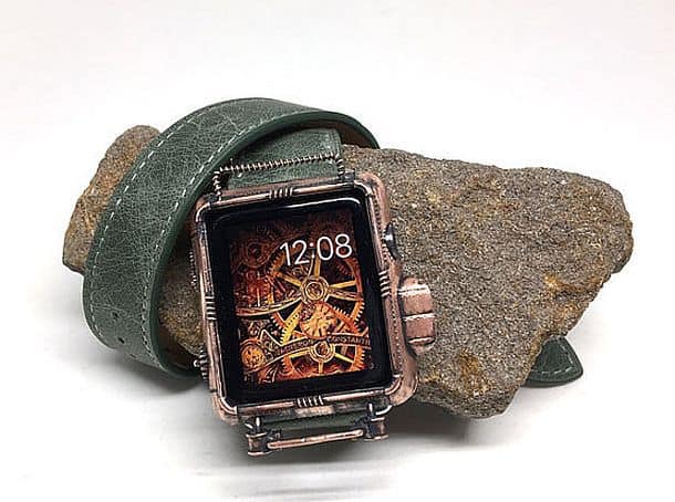 Медный чехол для «умных» часов Apple Watch