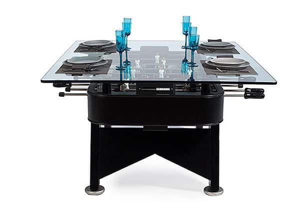 Обеденный стол с настольным футболом RS Foosball Dining Table
