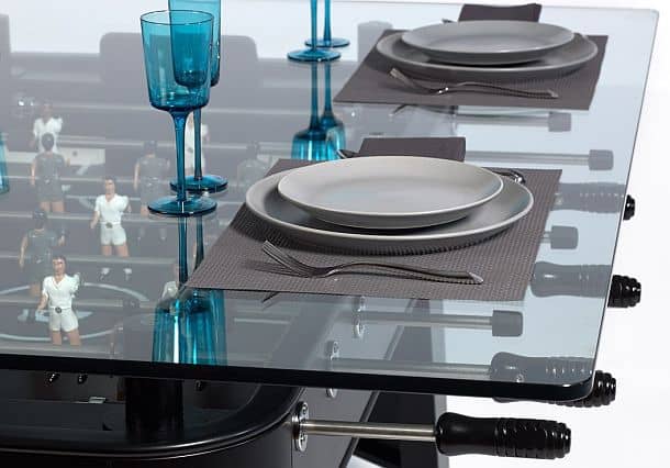 Обеденный стол с настольным футболом RS Foosball Dining Table