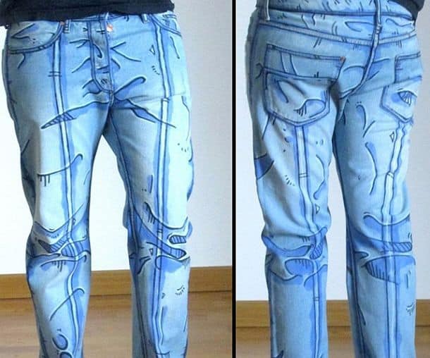 Джинсы Cel Shaded Jeans