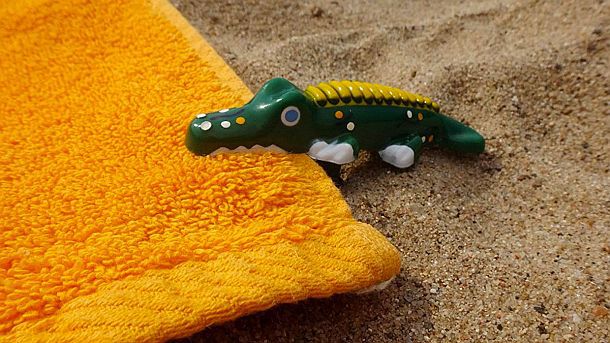 Зажим-фиксатор для пляжных полотенец и подстилок Alligator