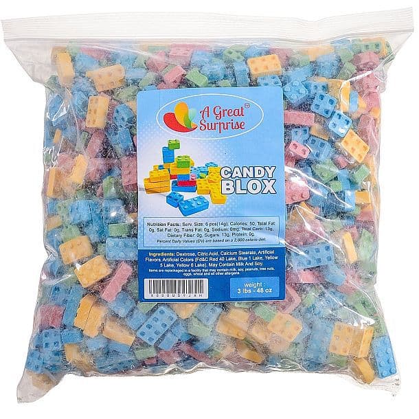 Конфеты Candy Blox в виде блоков LEGO