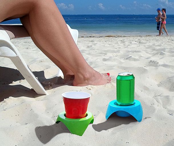Пластиковые подставки под напитки для использования на природе Great Coaster