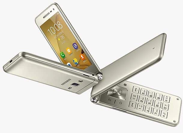 Смартфон-«раскладушка» Samsung Galaxy Folder 2
