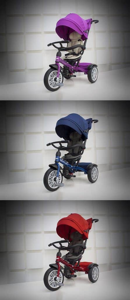 Универсальный детский трехколесный велосипед от компании Bentley