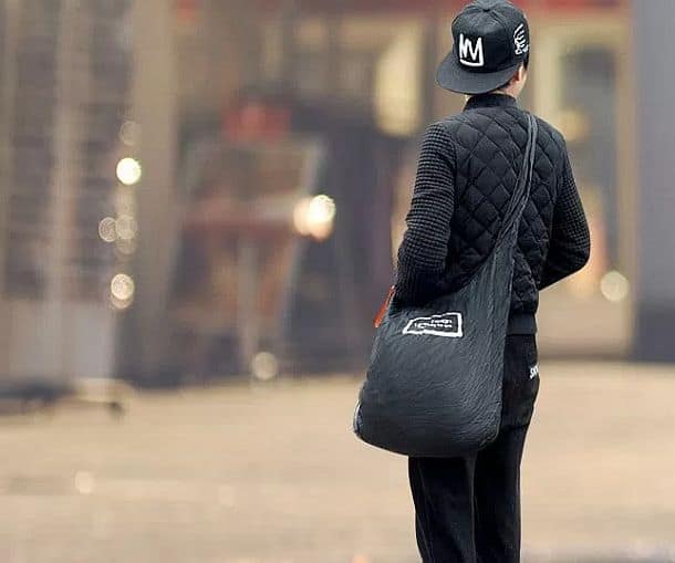 Компактная сумка-тоут для покупок с карабином Fashion Design