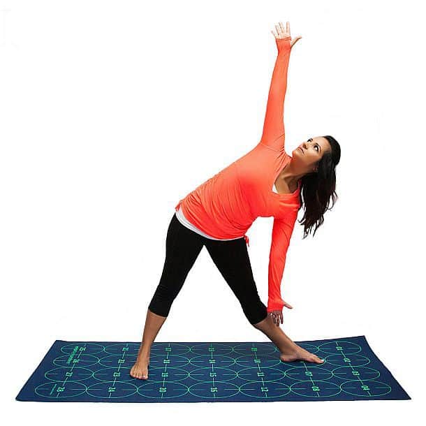 Учебный коврик для йоги с цифрами