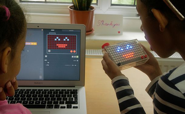 Детский пиксельный набор для обучения программированию Kano