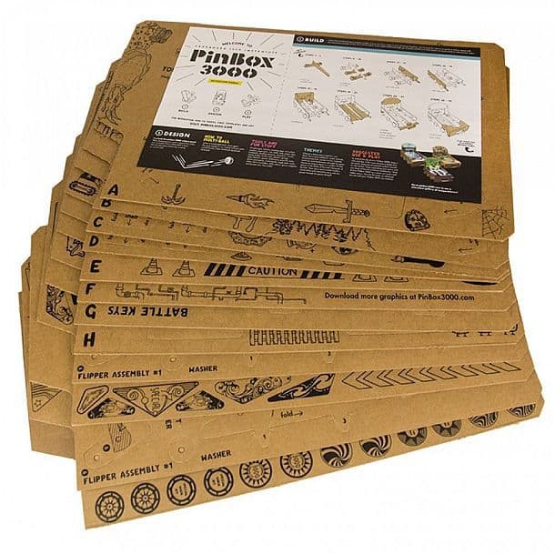 Картонная пинбол-машина PinBox 3000 DIY