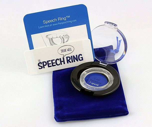 Кольцо для улучшения артикуляции и дикции Speech Ring