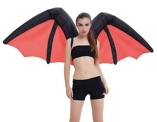 Огромные надувные крылья для костюма летучей мыши