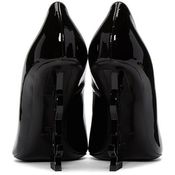 Туфли-лодочки на высоком каблуке Opyum от бренда Сен Лоран