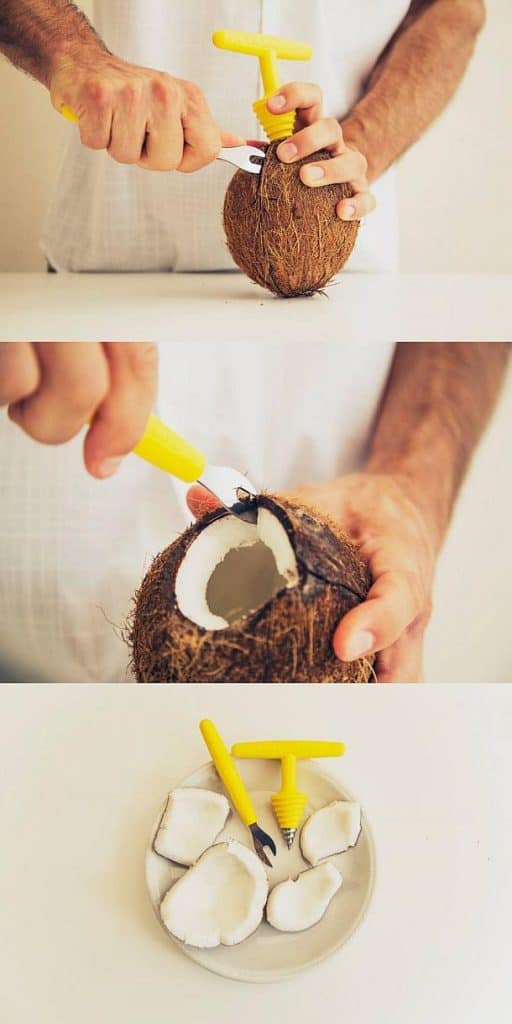 Комплект для разделки кокосовых орехов Cococrack