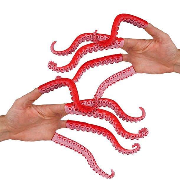 Марионетки для пальцев щупальца осьминога