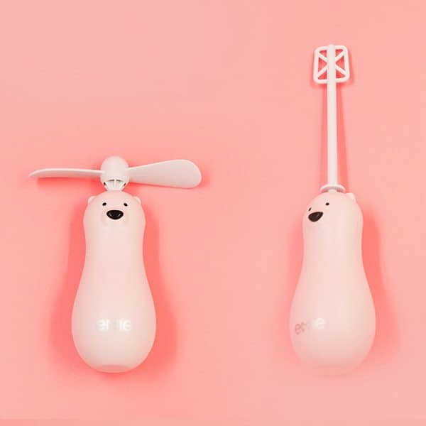 Вентилятор и блендер с ручкой в виде полярного мишки