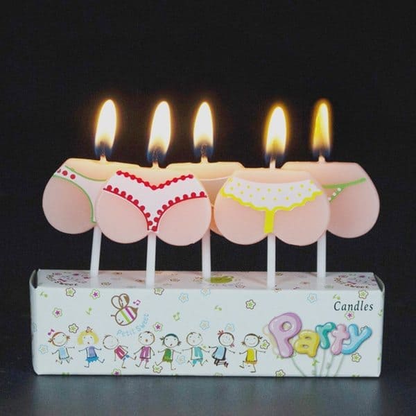 Свечки на торт в виде бикини