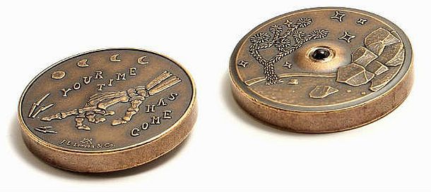 Крутящаяся монета для принятия решений Tempus Spin Coin