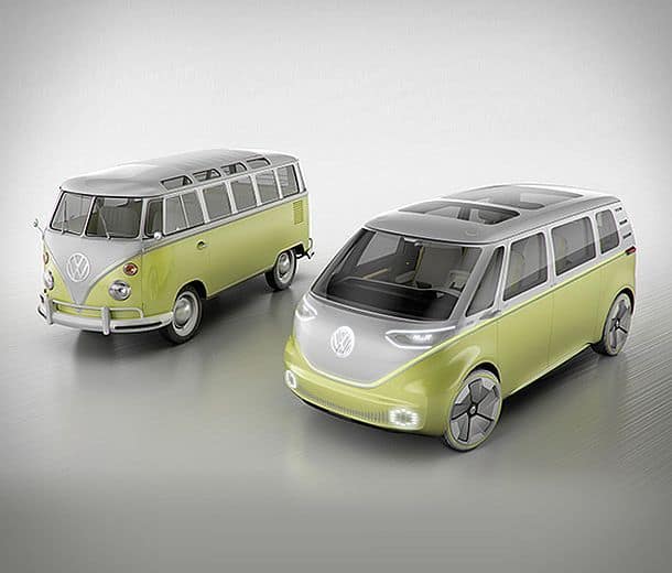 Электрический микроавтобус Volkswagen I.D. Buzz