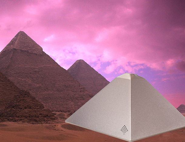 Док-станция с аудиоколонками Great Pyramid