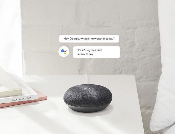 Умные колонки для голосового управления Home Mini от компании Google