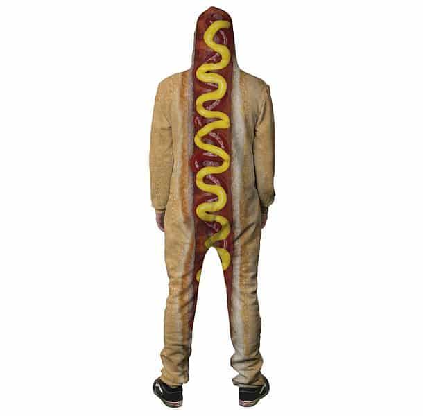 Эпатажный костюм танцующего хот-дога