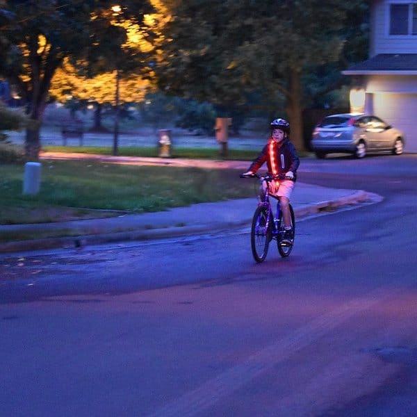Ремень для велосипедистов с ночной подсветкой LumaGlo