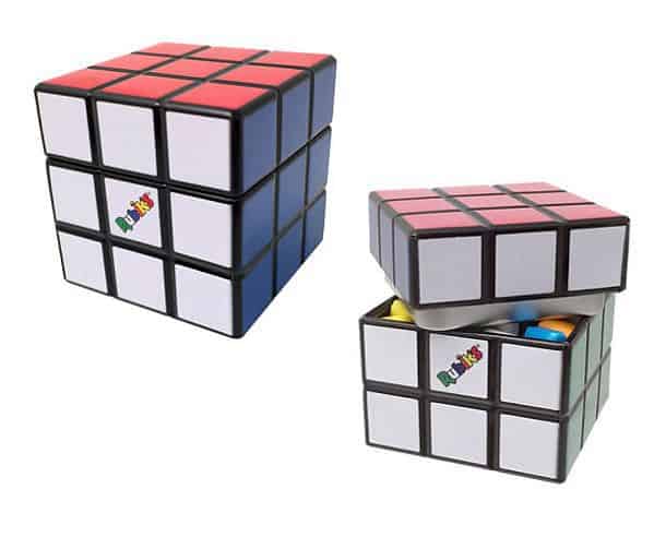 Кондитерский контейнер в виде кубика Рубика